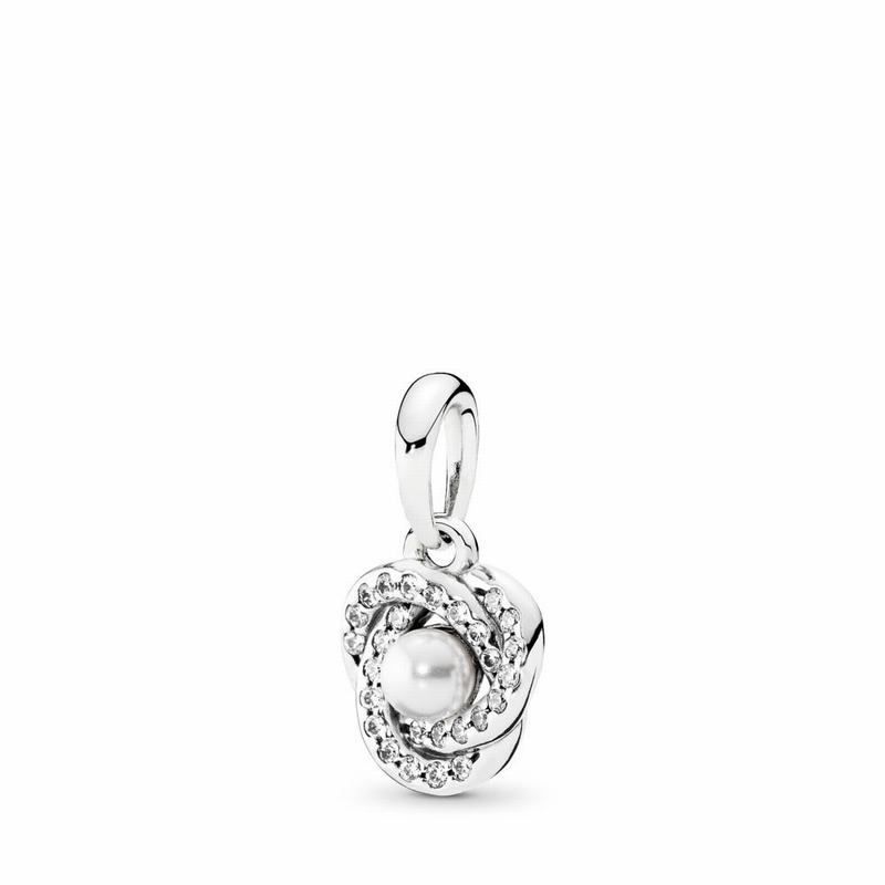 Pandora Luminous Love Knot Pendant Silver Egypt KN6591047